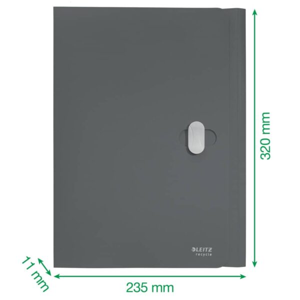 4622 Dokumentenmappe Recycle - A4, PP, klimaneutral, rot