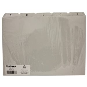 Leitregister, A4 quer, PP, grau