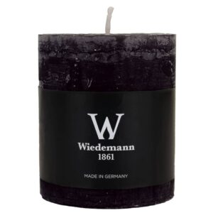 Stumpenkerze - 80 x 68 mm, schwarz