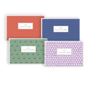 Einsteckalbum Retro Mix - 12,5 x 16,5 cm, 36 Fotos quer, sortiert