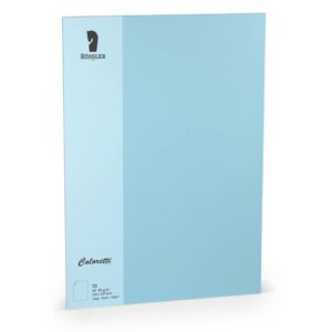 Coloretti Briefbogen - A4, 165g, 10 Blatt, himmelblau