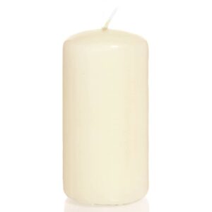 Stumpenkerze - 150 x 80 mm, mit ASF, elfenbein