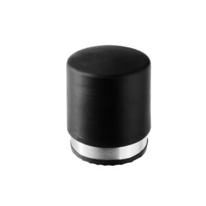 Türstopper Edelstahl - Ø 85 mm, schwarz