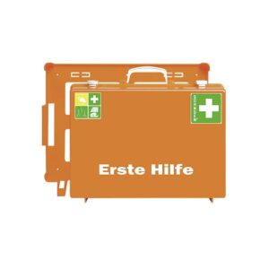 Erste Hilfe-Koffer MT-CD Industrie Norm orange - Füllung Standard DIN 13169