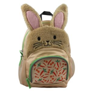 Kinderrucksack Hase Plüsch - 22 x 32 x 11 cm