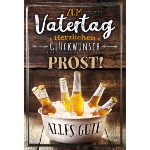 Vatertagskarte - inkl. Umschlag