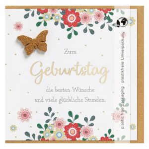 Geburtstagskarte Moments - inkl. Umschlag