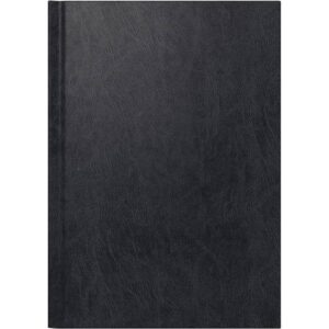 Buchkalender - 1 Tag / 1 Seite, 15 x 21 cm, schwarz