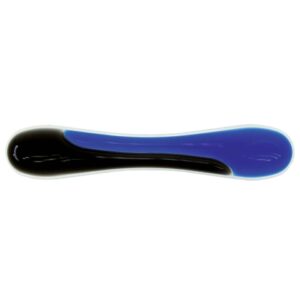Handgelenkauflage Gel - abwischbar, blau/grau