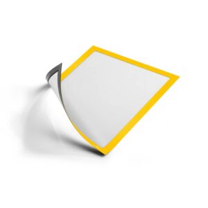 Info-Rahmen DURAFRAME® MAGNETIC - A4, 236 x 323 mm, gelb, 5er Pack