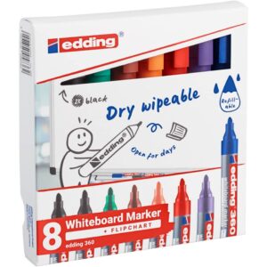 360 Boardmarker - nachfüllbar, 1,5 - 3mm, 8er Set sortiert