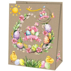 Ostertragetasche Kranz - 26,7 x 33 x 13,7 cm