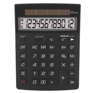 Tischrechner Solar ECO 950 - 12-stellig, schwarz