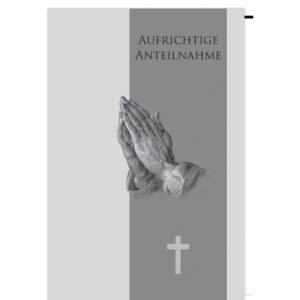 Trauerkarte mit Textvorschlägen - inkl. Umschlag