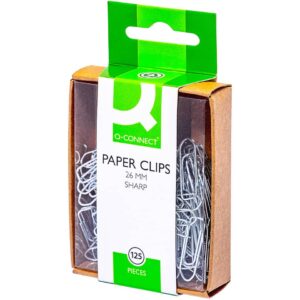Büroklammern - 26 mm, 125 Stück verzinkt