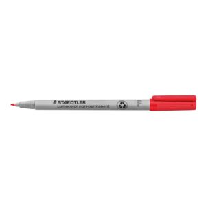 Feinschreiber Universalstift Lumocolor® - non-permanent, F, rot