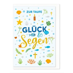 Taufkarte - inkl. Umschlag