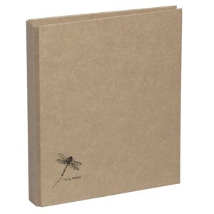 Ringmappe Pur - A5, 2 Ringe, Ø25 mm, natur