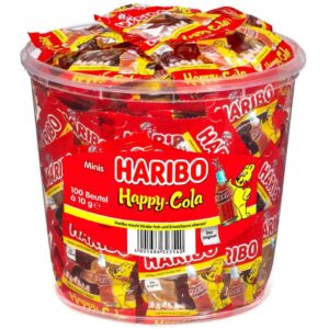 Fruchtgummi Happy-Cola - 100 Stück Minibeutel