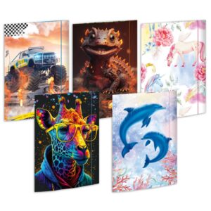 Gummizugmappe - A3, Trend, 15 Stück sortiert