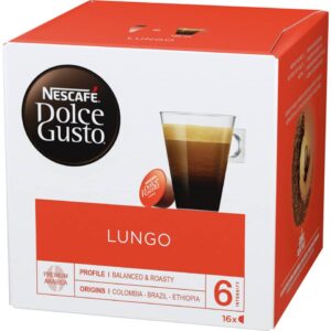 Kaffeekapseln Dolce Gusto Lungo - 16 Stück