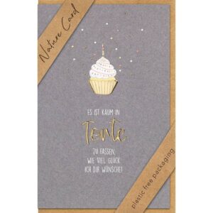 Geburtstagskarte Nature Card - inkl. Umschlag