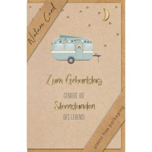 Geburtstagskarte Nature Card - inkl. Umschlag