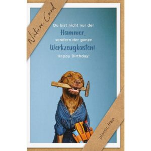 Geburtstagskarte Nature Card - inkl. Umschlag