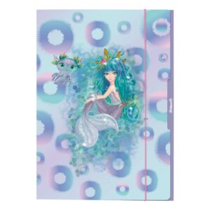 Sammelmappe Meerjungfrau - A3, mit Glitzer