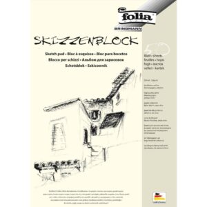 Skizzenblock - A4, 120 g/qm, 50 Blatt