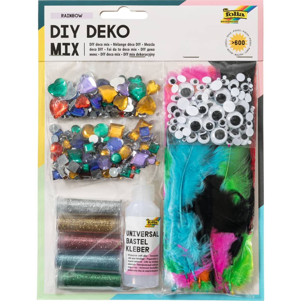 Bastelset "Deko-Mix" ca. 600 Teile