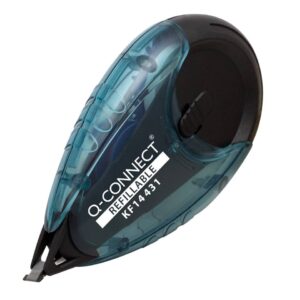 Korrekturroller transparent/schwarz nachfüllbar transparent/schwarz 4,2mm x14m