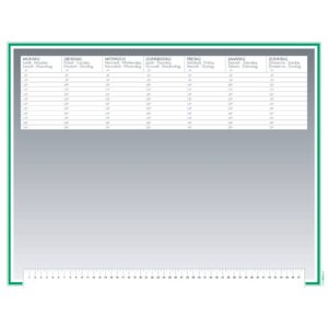 Schreibunterlage 90g/qm, 56x44 cm, 20 Blatt, Design 2