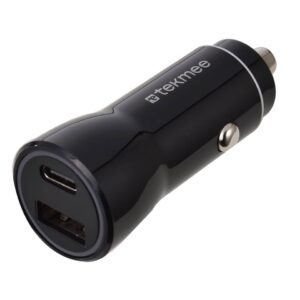 Ladeadapter USB für Auto schwarz