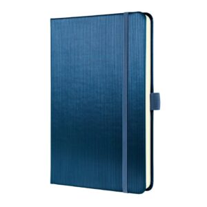 Notizbuch Conceptum, A5, 80g/m², Hardcover, liniert, blue metallic