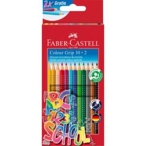 Buntstift Colour GRIP - 12er Promotionset - 10 Buntstifte und 2 Butstifte gratis
