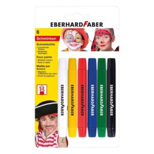 Schminkstifte-Set - drehbar, 6 Farben sortiert