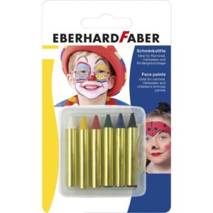 Schminkstifte-Set - kurz, 6 Farben sortiert