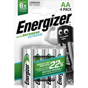 Batterie Akku Extreme, HR06/AA/Mignon, NiMH 2300 mAh, 4 Stück