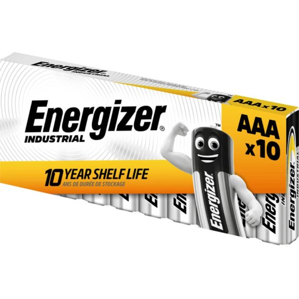 Batterie Micro (AAA) Industrial 1,5Volt 10 Stück