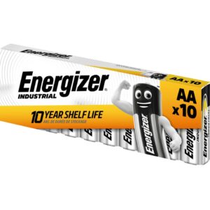Batterie Alkali-Mangan Industrial, LR6/AA/Mignon, 10 Stück