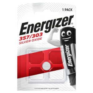Knopfzellen-Batterie Silberoxid V357/303, 1 Stück