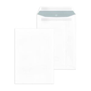 Versandtaschen B4, ohne Fenster, selbstklebend, 120 g/qm, weiß, 250 Stück