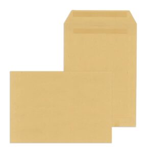 Versandtaschen Recycling - C5, ohne Fenster, selbstklebend, 90 g/qm, braun, 500 Stück
