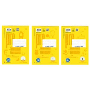 Spiralblock LIN 1 - A5, 40 Blatt, 5 mm liniert, 90 g/qm