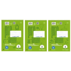 Spiralblock LIN 3 - A5, 40 Blatt, 14 Doppellinien, 90 g/qm