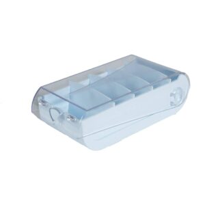 Karteikasten BunnyBox - A8 quer, inkl. 100 Karten A8 liniert, pastellblau