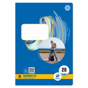 Heft LIN20 - A4 16 Blatt 80g/qm blanko