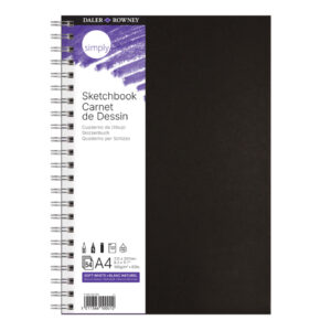 Skizzenbuch - A4, 100 g/qm, 110 Blatt, Spirale