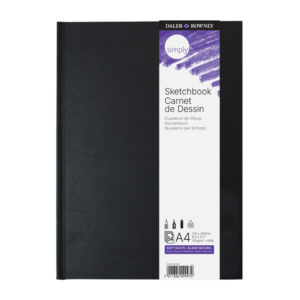 Skizzenbuch - A4, 100 g/qm, 110 Blatt, geleimt